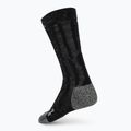 Zokni X-Socks Trek X Linen dolomite grey melange/opal black 2