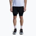 Férfi X-Bionic Efektor 2in1 futó rövidnadrág x fekete/x fekete