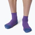 X-Socks Run Discover Ankle zokni neobergine/x fekete 2