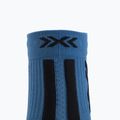X-Socks Trailrun Discover Ankle ásványi kék/x fekete zokni 3