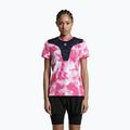 Női futópóló X-Bionic Corefusion Run wolfpack/white/neo pink