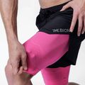 Férfi X-Bionic Efektor 2in1 x fekete/neo rózsaszín futónadrág 3