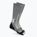 Zokni X-Socks Hike Discover Merino Crew seal grey/light sand