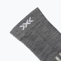 Zokni X-Socks Hike Discover Merino Crew seal grey/light sand 3