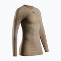 Női thermoaktív hosszú ujjú felső  X-Bionic Mightywool sand 12