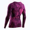 Termoaktiv pulóver X-Bionic Energy Accumulator Wild LS tiedye x black/fluo pink 2