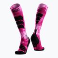 Sízokni X-Socks Ski Expert Wild Otc x black/fluo pink