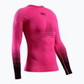 Női Termoaktiv pulóver X-Bionic Invent Graphics LS fluo pink/x white 11