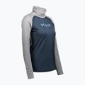 Női thermo hosszú ujjú felső SCOTT Defend Merino High Neck light grey melange/dark blue 3
