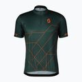 Férfi kerékpáros póló SCOTT RC Team 20 aruba green/braze orange
