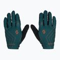 Férfi kerékpáros kesztyű SCOTT RC Team aruba green/braze orange 2