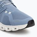 Női On Cloud 6 chambray/fehér cipő 7