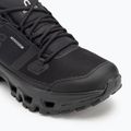 Női On Running Cloudrock Low vízálló fekete/fekete cipő 7