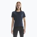 Női futópóló On Performance-T navy/fekete 4