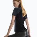 Női futópóló On Performance-T navy/fekete 5