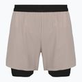 Férfi futóshort On 5" Performance 2/1 cinder/black
