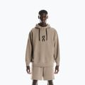 Férfi pulóver On Running Club Hoodie desert