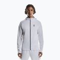 Férfi futó pulóver On Climate Zip Hoodie white