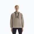 Női pulóver On Running Club Hoodie sivatag
