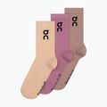 Zokni On Logo High 3 pack sherbet/rhodonite
