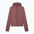 Férfi futópulóver On Climate Zip Hoodie barberry