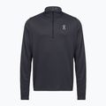 Férfi futópulóver On Core 1/4 Zip black