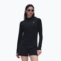 Női futópulóver On Core 1/4 Zip black