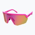 SCOTT Sport Shield acid pink/pink chrome napszemüveg