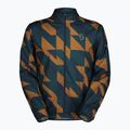 Férfi futódzseki SCOTT Endurance Tech Windbreaker sötétkék/sütőipari barna
