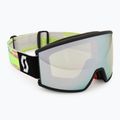 Síszemüveg SCOTT Ambit Compact black/neon yellow/amp white chrome
