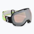 Síszemüveg SCOTT Faze II black/neon yellow/amp silver chrome