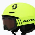 Gyerek sísisak SCOTT Keeper 2 + síszemüveg Witty neon yellow 8