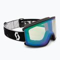 Síszemüveg SCOTT Ambit Compact black/white & aurora green chrome