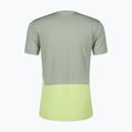 Férfi futó póló SCOTT Endurance Tech spray grey/acid yellow 2