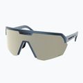 Napszemüveg SCOTT Sport Shield metallic blue/amp white chrome