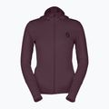 Női polár pulóver SCOTT Defined Light Hoody cocoa red