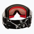 Síszemüveg SCOTT React Light Sensitive granite black/white/amp red chrome 4