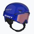 Gyerek sísisak SCOTT Track + Gogle Factor Pro Combo blue/grey
