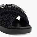 Női papucsok INUIKII Woven Stones black 7
