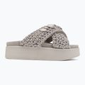 Női papucsok INUIKII Woven Stones Platform stone grey 2