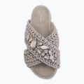 Női papucsok INUIKII Woven Stones Platform stone grey 5