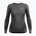 Női hőaktív pulóver Odlo Performance Warm Blackcomb Bl Top Crew Neck black