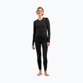 Női Termoaktiv pulóver ODLO Merino 200 Bl Top Crew Neck black 2