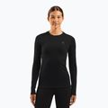 Női termoaktív felső ODLO Merino 160 Bl Top Crew Neck black