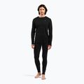 Férfi termoaktív pulóver ODLO Merino 160 Bl Top Crew Neck fekete 2