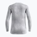 Férfi thermo hosszú ujjú póló ODLO Active Warm X Pow Bl Top Crew Neck silver grey 2