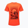 Férfi túrázó póló MAMMUT Mountain narancssárga 4