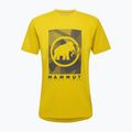 Férfi túrázó póló MAMMUT Trovat sárga 4
