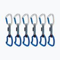 Mammut Crag Keylock Indicator 6 szt. silver ultramarine expressz készlet hegymászáshoz