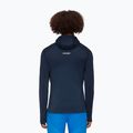 Férfi Mammut Taiss Light ML kapucnis fleece pulóver marine 2